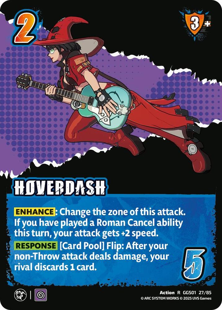 UniVersus GUILTY GEAR -STRIVE- HOVERDASH GGS01 27/85 Rare Near Mint Foil