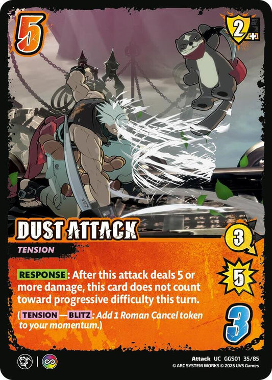 UniVersus GUILTY GEAR -STRIVE- DUST ATTACK GGS01 35/85 Uncommon Near Mint