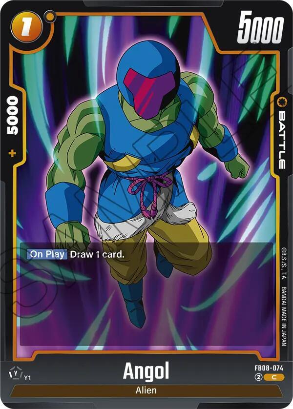 Dragon Ball Super: Fusion World Saiyan's Pride Angol FB08-074 Common Near Mint