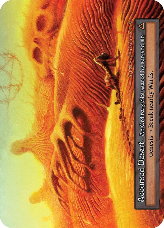 Sorcery: Contested Realm Gothic Accursed Desert Ordinary Near Mint