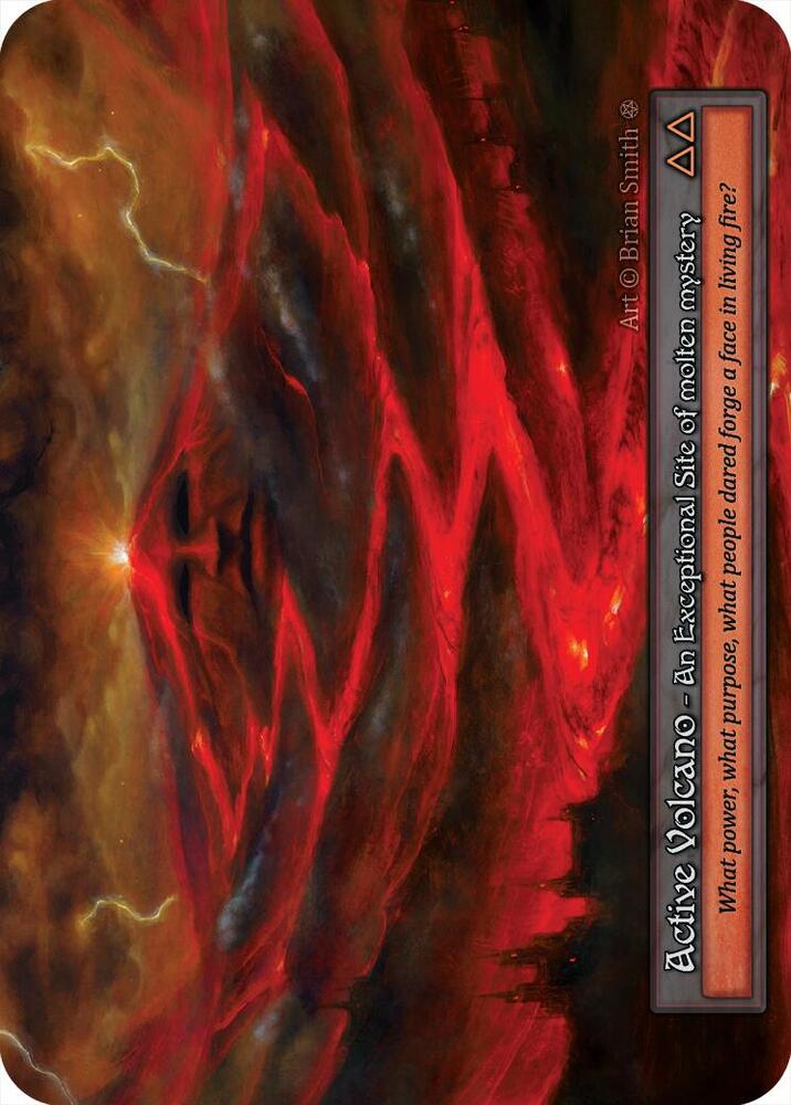 Sorcery: Contested Realm Gothic Active Volcano Exceptional Near Mint