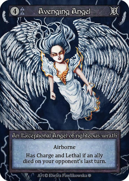Sorcery: Contested Realm Gothic Avenging Angel Exceptional Near Mint