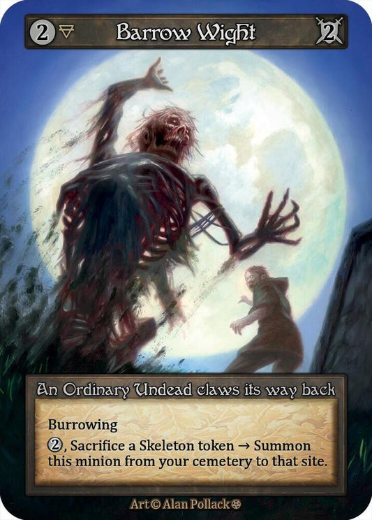 Sorcery: Contested Realm Gothic Barrow Wight Ordinary Near Mint