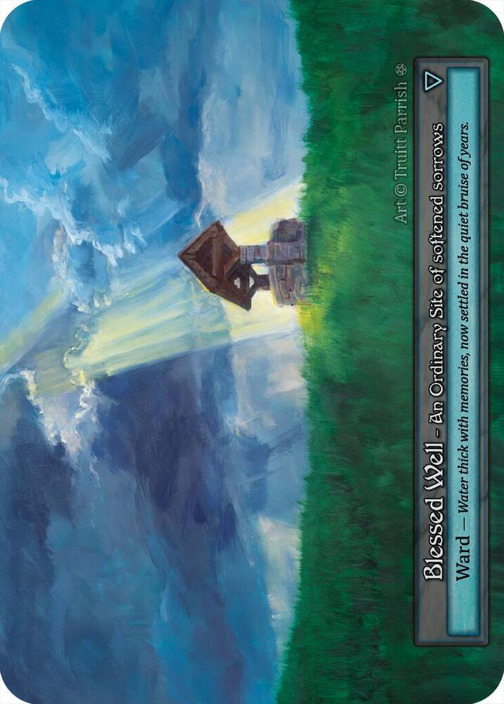 Sorcery: Contested Realm Gothic Blessed Well Ordinary Near Mint