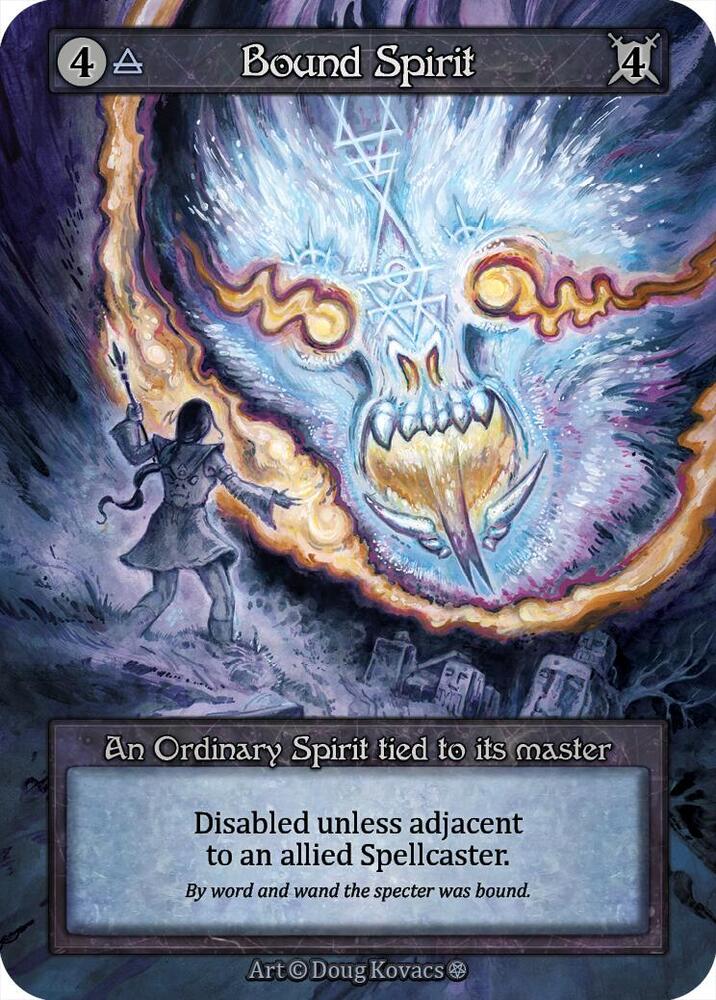 Sorcery: Contested Realm Gothic Bound Spirit Ordinary Near Mint