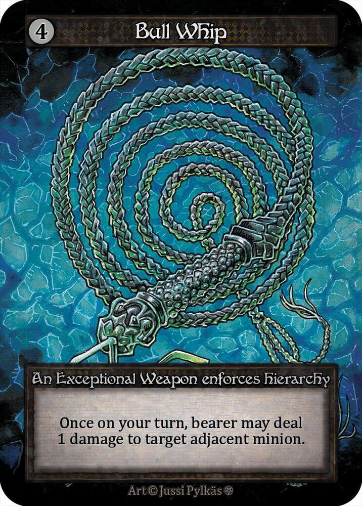 Sorcery: Contested Realm Gothic Bull Whip Exceptional Near Mint