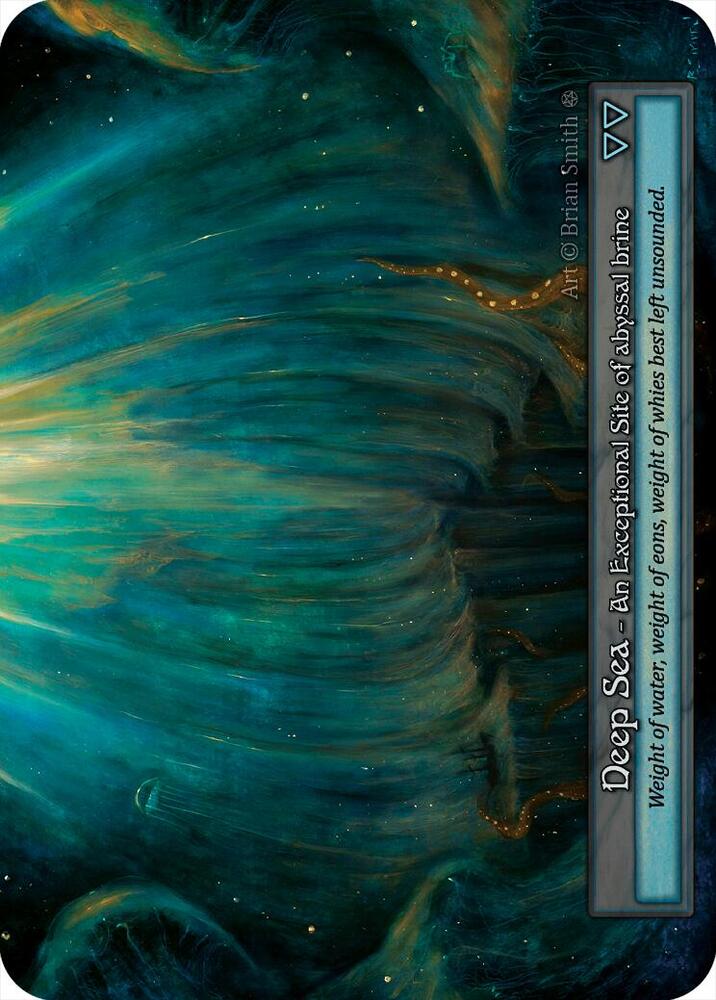 Sorcery: Contested Realm Gothic Deep Sea Exceptional Near Mint