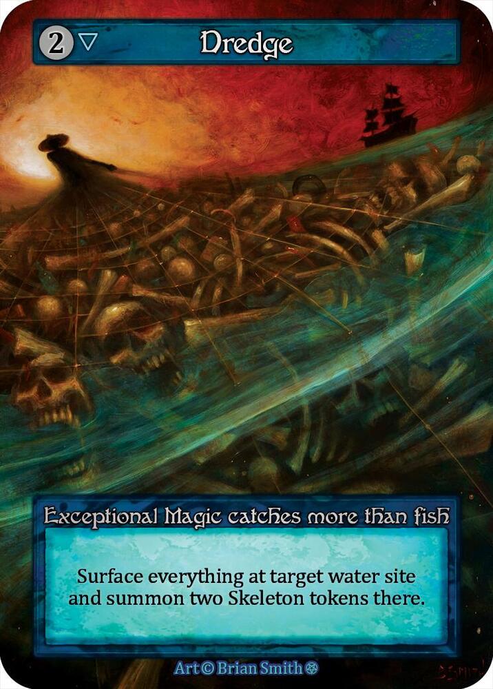 Sorcery: Contested Realm Gothic Dredge Exceptional Near Mint