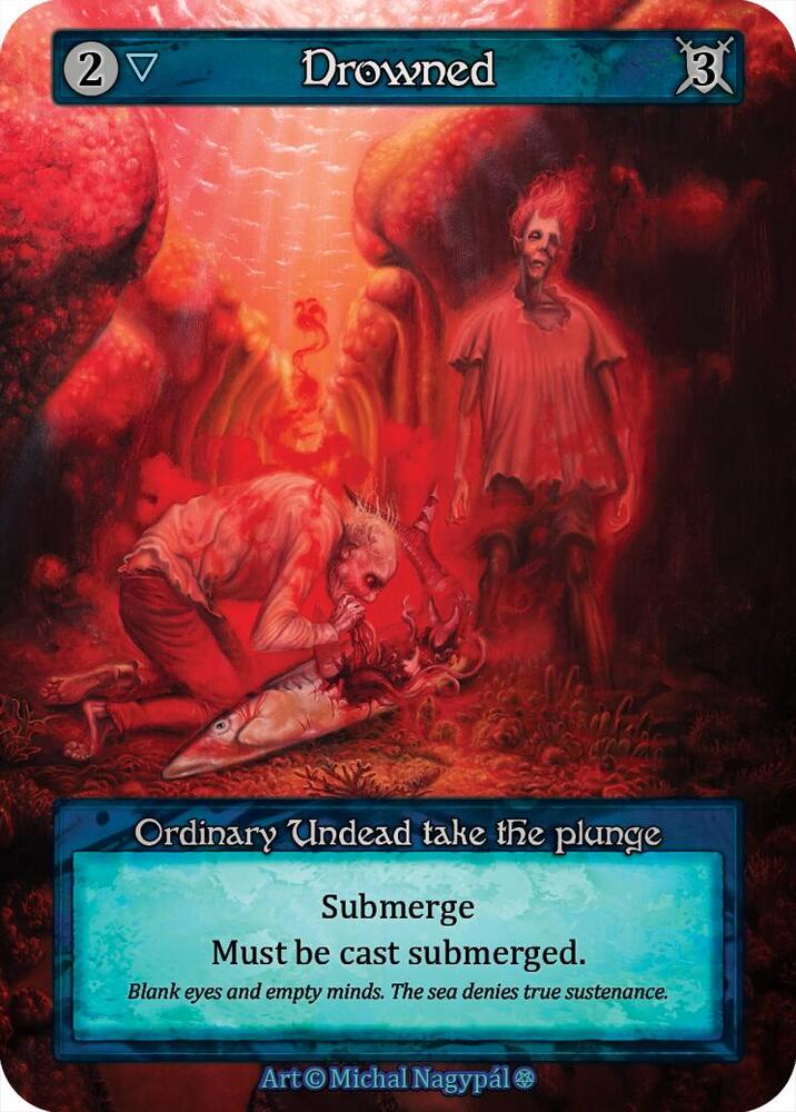 Sorcery: Contested Realm Gothic Drowned Ordinary Near Mint