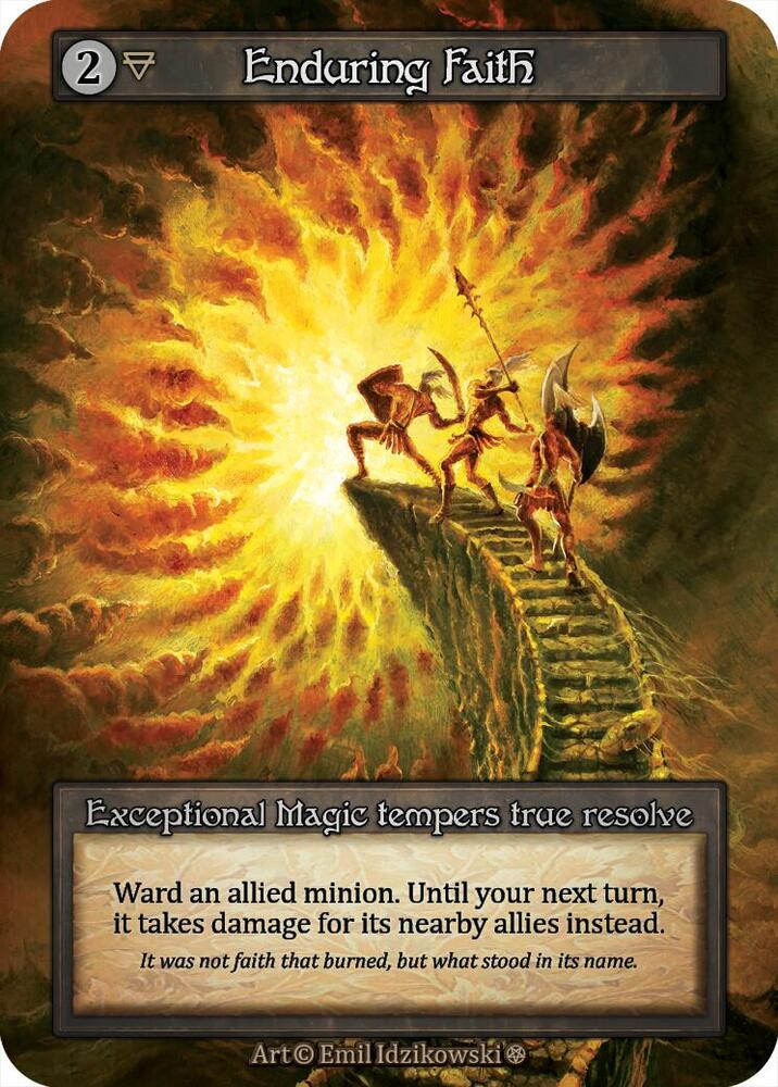 Sorcery: Contested Realm Gothic Enduring Faith Exceptional Near Mint