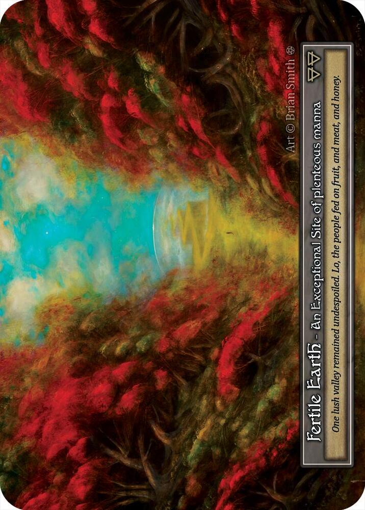 Sorcery: Contested Realm Gothic Fertile Earth (Foil) Exceptional Near Mint Foil