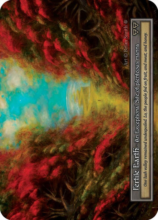 Sorcery: Contested Realm Gothic Fertile Earth (Foil) Exceptional Near Mint Foil