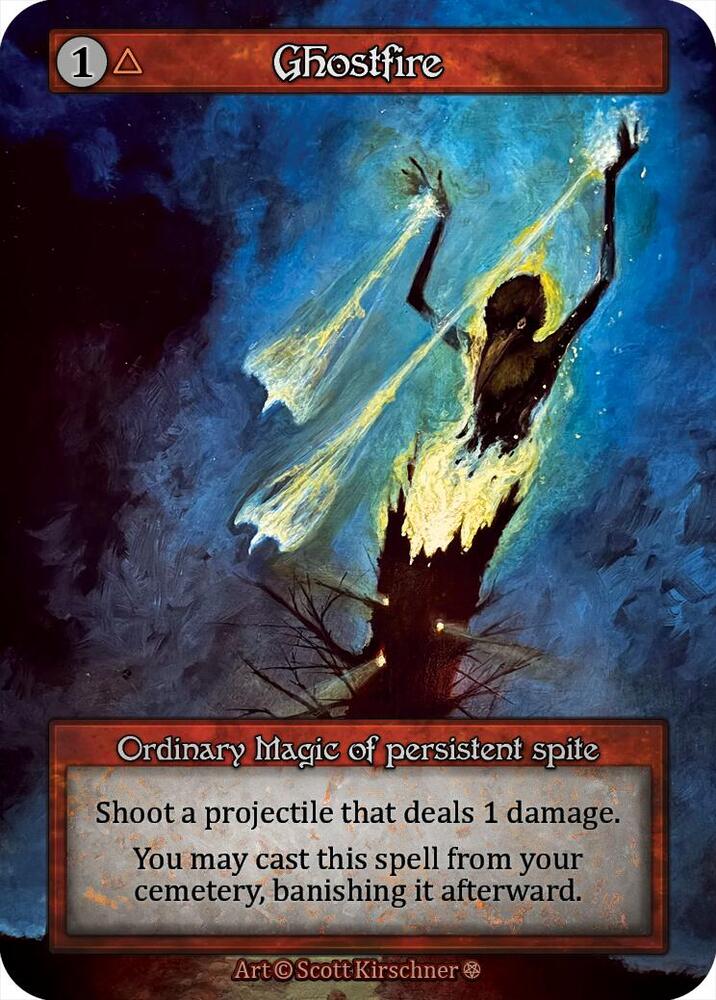 Sorcery: Contested Realm Gothic Ghostfire Ordinary Near Mint