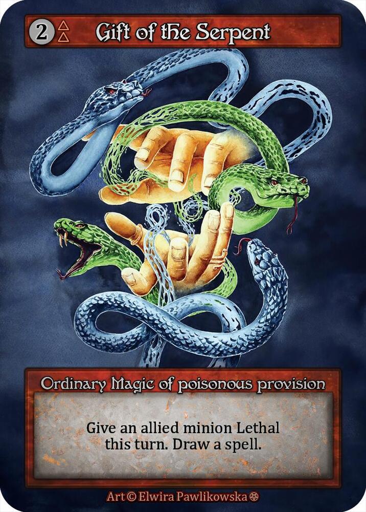 Sorcery: Contested Realm Gothic Gift of the Serpent Ordinary Near Mint