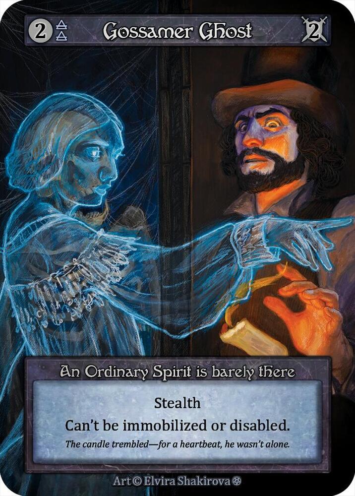 Sorcery: Contested Realm Gothic Gossamer Ghost Ordinary Near Mint