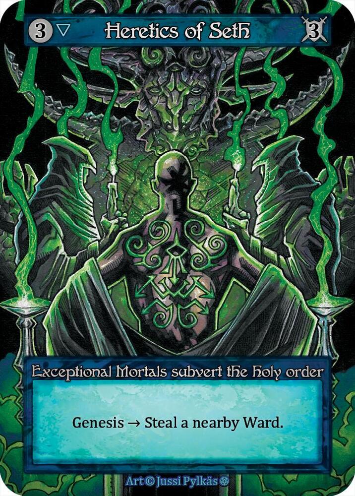 Sorcery: Contested Realm Gothic Heretics of Seth Exceptional Near Mint