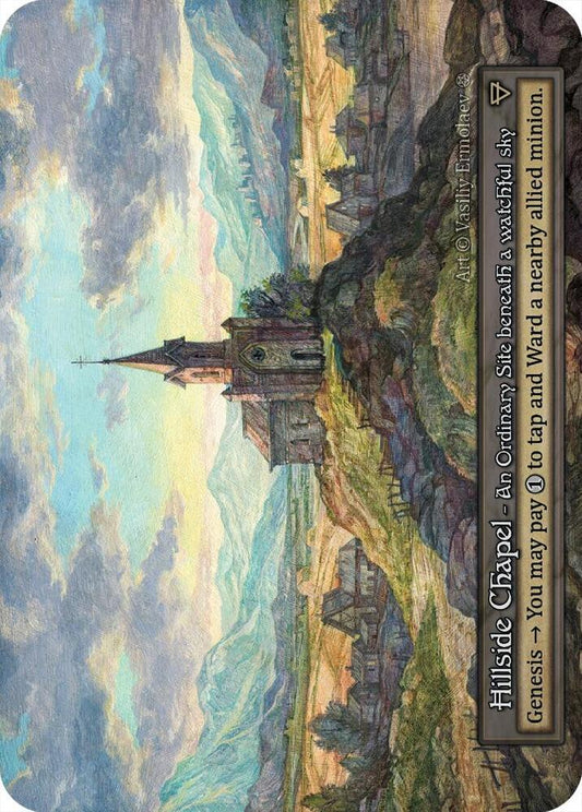 Sorcery: Contested Realm Gothic Hillside Chapel Ordinary Near Mint