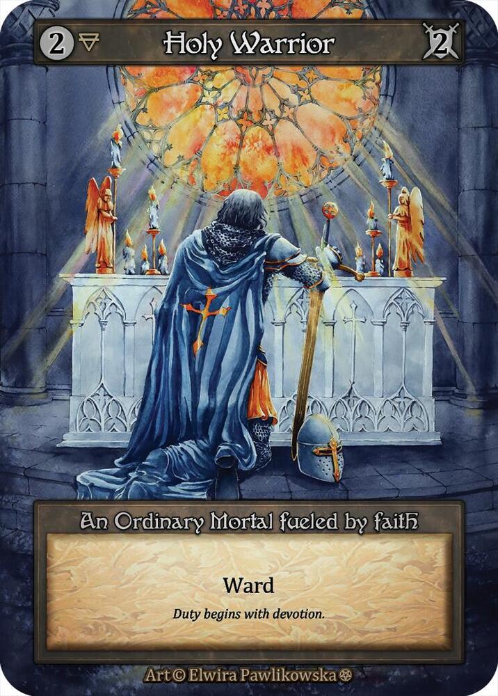 Sorcery: Contested Realm Gothic Holy Warrior Ordinary Near Mint