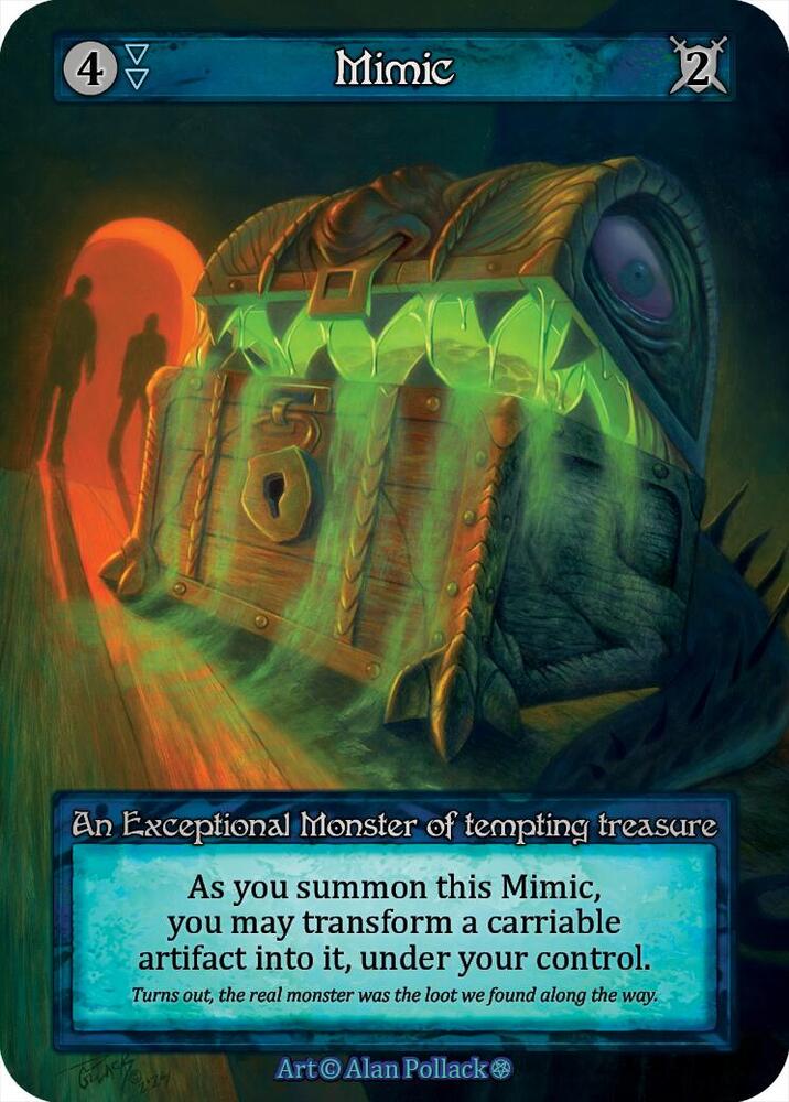 Sorcery: Contested Realm Gothic Mimic Exceptional Near Mint