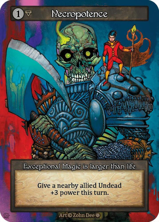 Sorcery: Contested Realm Gothic Necropotence Exceptional Near Mint