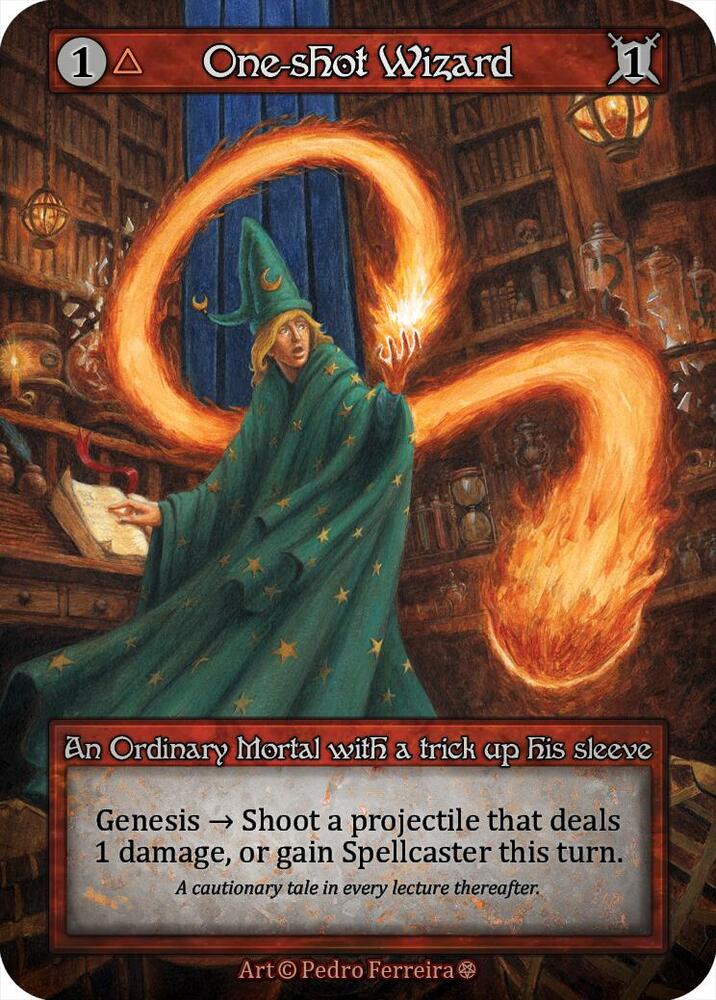 Sorcery: Contested Realm Gothic One-shot Wizard Ordinary Near Mint