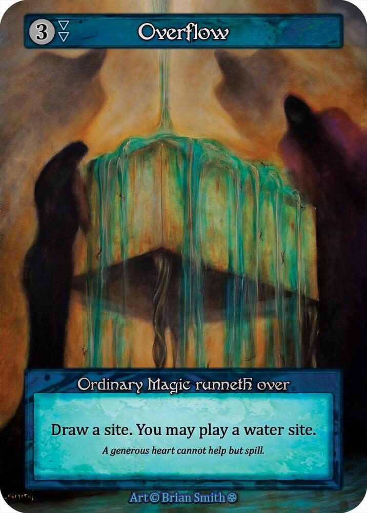 Sorcery: Contested Realm Gothic Overflow Ordinary Near Mint