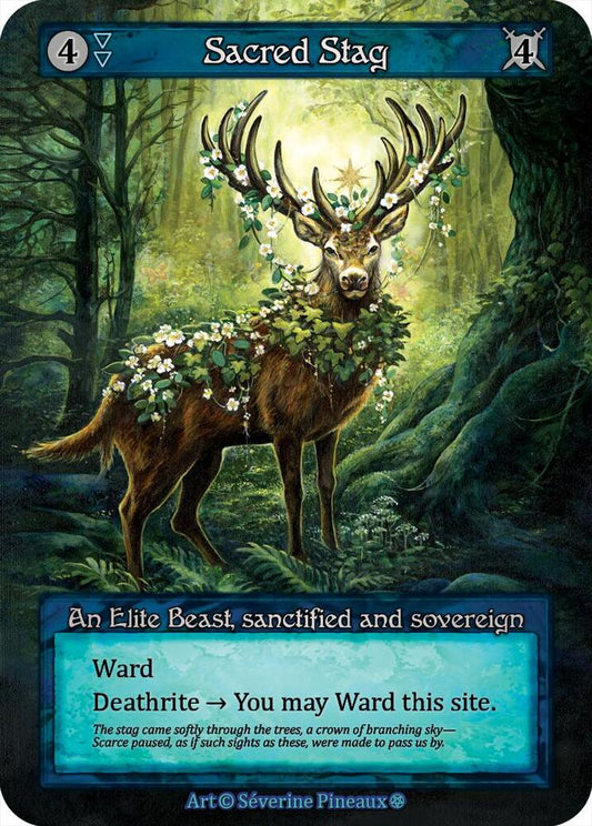 Sorcery: Contested Realm Gothic Sacred Stag Elite Near Mint