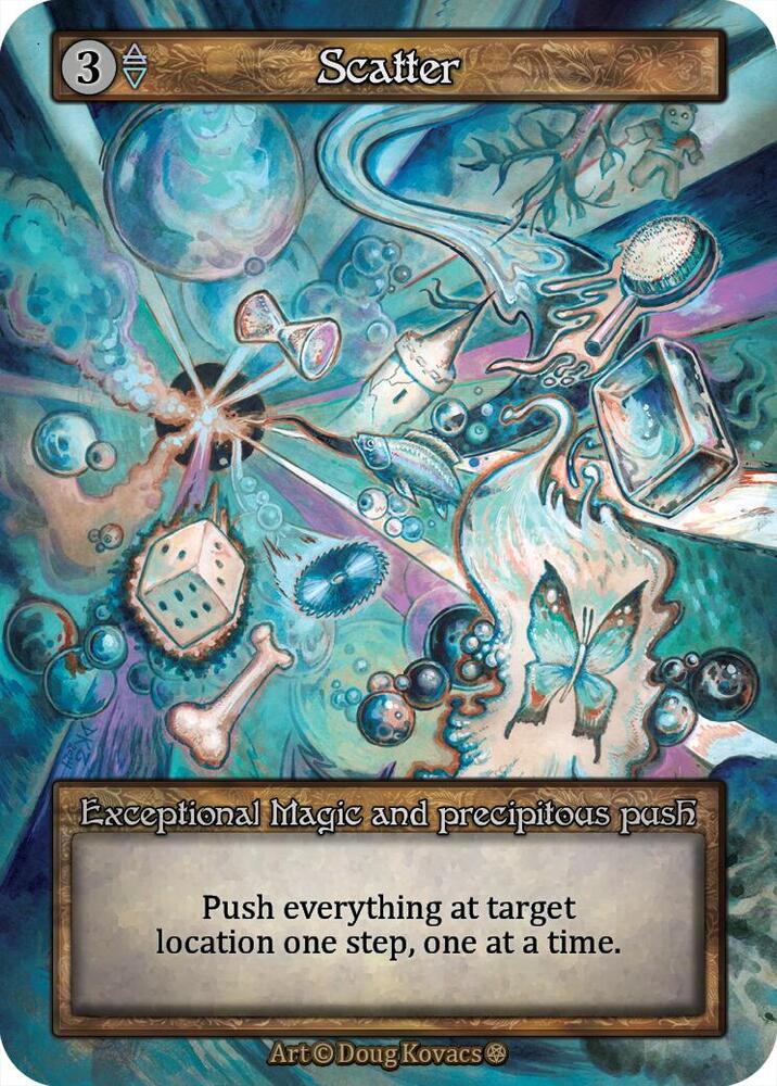 Sorcery: Contested Realm Gothic Scatter Exceptional Near Mint
