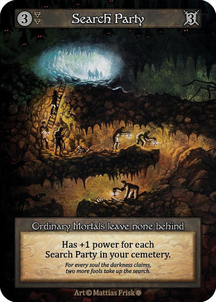 Sorcery: Contested Realm Gothic Search Party Ordinary Near Mint