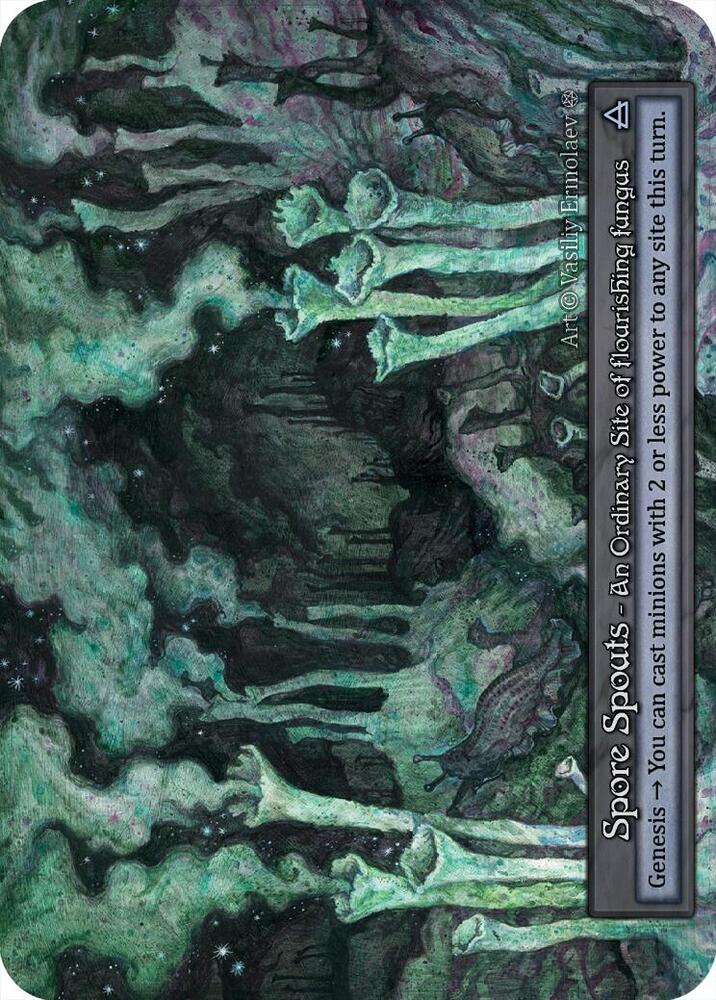 Sorcery: Contested Realm Gothic Spore Spouts Ordinary Near Mint