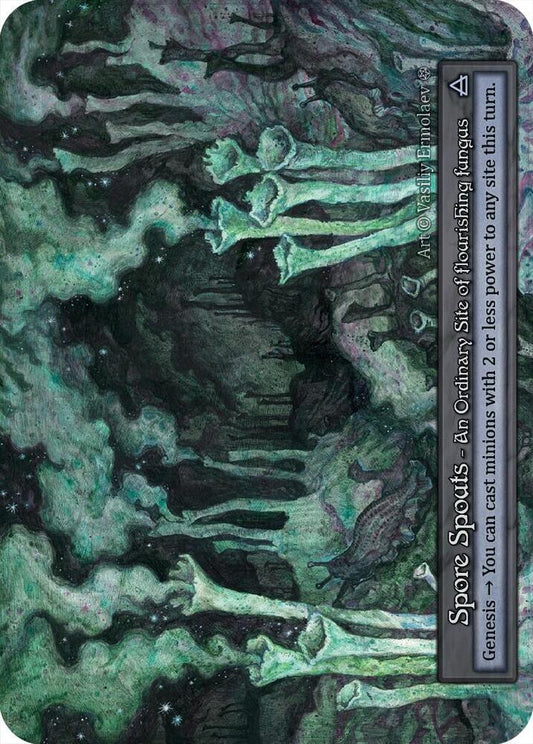 Sorcery: Contested Realm Gothic Spore Spouts Ordinary Near Mint