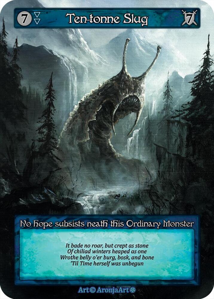 Sorcery: Contested Realm Gothic Ten-tonne Slug Ordinary Near Mint