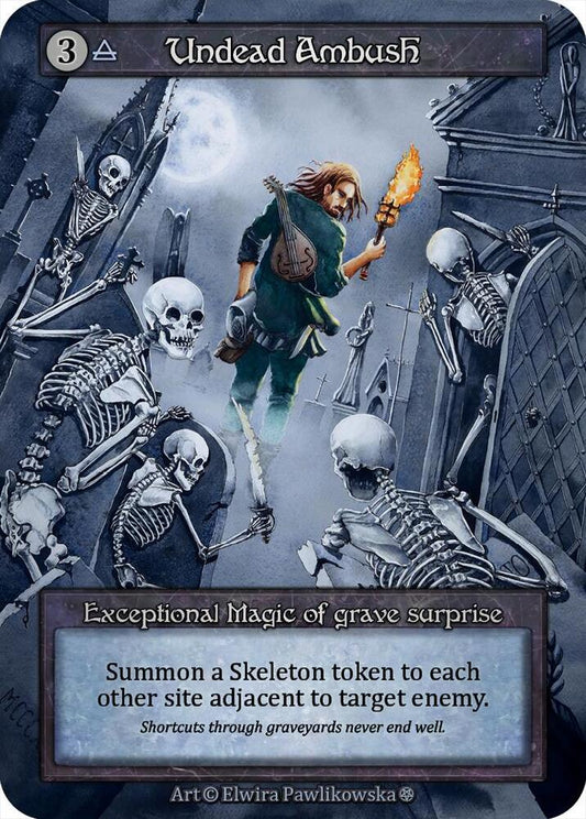 Sorcery: Contested Realm Gothic Undead Ambush Exceptional Near Mint