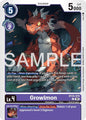 Digimon Card Game Time Stranger Growlmon BT24-070 C Common Near Mint