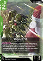 Gundam Card Game Steel Requiem Zaku II FZ GD03-020 Rare Near Mint Holofoil