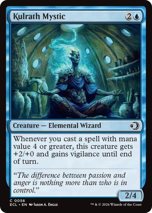 Magic Lorwyn Eclipsed Kulrath Mystic 56 C Near Mint
