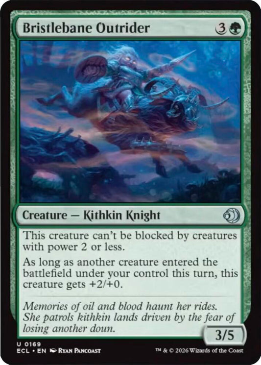 Magic Lorwyn Eclipsed Bristlebane Outrider 169 U Near Mint Foil