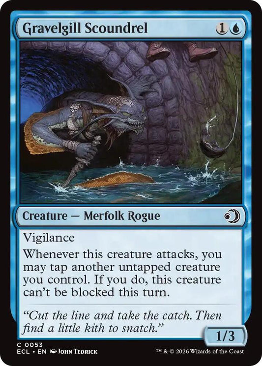 Magic Lorwyn Eclipsed Gravelgill Scoundrel 53 C Near Mint