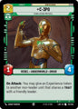Star Wars: Unlimited A Lawless Time C-3PO - Translation Protocol 152/264 Uncommon Near Mint