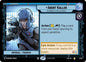 Star Wars: Unlimited A Lawless Time Agent Kallus - Reconsider Your Allegiance 3/264 Rare Near Mint