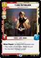 Star Wars: Unlimited A Lawless Time Luke Skywalker - Profit or Be Destroyed 80/264 Legendary Near Mint