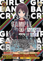 Weiss Schwarz Girls Band Cry Premium Booster Proving She's Not Wrong, Nina (GBCR) GCR/SE48-E42GBC GBCR Girls Band Cry Rare Near Mint
