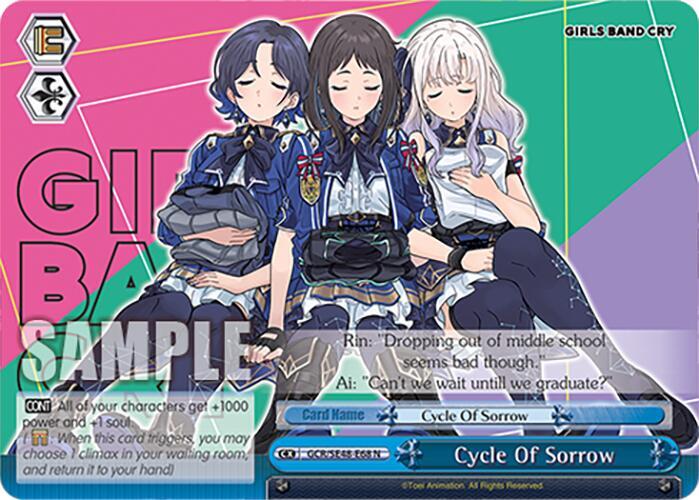 Weiss Schwarz Girls Band Cry Premium Booster Cycle Of Sorrow GCR/SE48-E68 N Normal Near Mint
