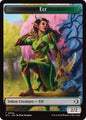Magic Lorwyn Eclipsed Elf // Kithkin (0007) Double-Sided Token 4 // 7 T Near Mint