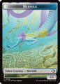 Magic Lorwyn Eclipsed Merfolk // Worm Double-Sided Token 8 // 9 T Near Mint