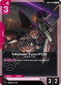Gundam Card Game Steel Requiem Messer Type-F02 GD03-043 Common Near Mint