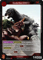 Godzilla Card Game Booster Set 3: Resonance of Rivals Godzilla (2001) (EBP03-002) EBP03-002+ P Near Mint Foil