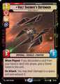 Star Wars: Unlimited A Lawless Time Vult Skerris's Defender - Secret Project 76/264 Rare Near Mint