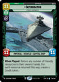 Star Wars: Unlimited A Lawless Time Intimidator - Citadel Overwatch 140/264 Legendary Near Mint