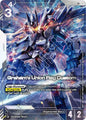 Gundam Card Game Steel Requiem Graham's Union Flag Custom (LR+) GD03-069 LR+ Near Mint Holofoil